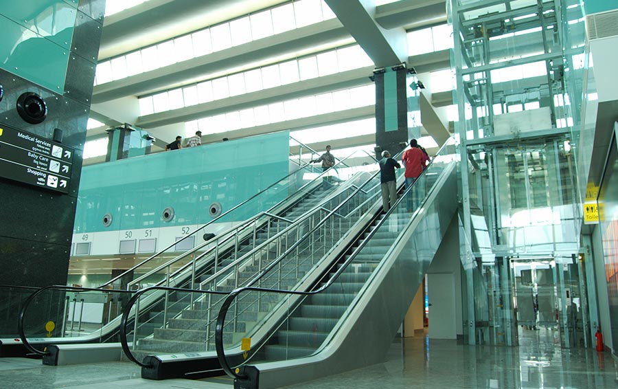 Escalator Cladding